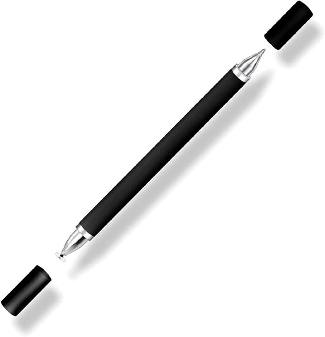 Creion Stylus 2 in 1 , Zola®, universal pentru ecrane multi-touch, metal, negru Creion Stylus 2 in 1 , Zola®, universal pentru ecrane multi-touch, metal, negru